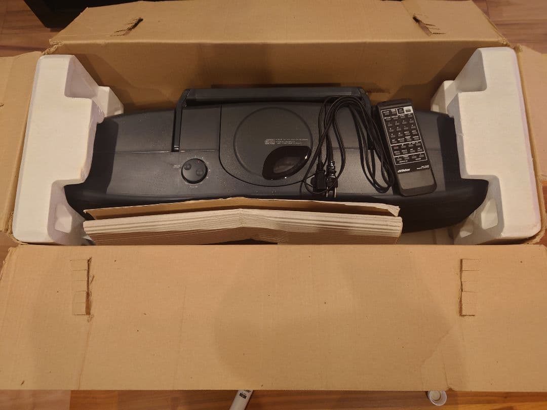 Victor RC-X750 Wラジカセ 元箱＆リモコン付き！