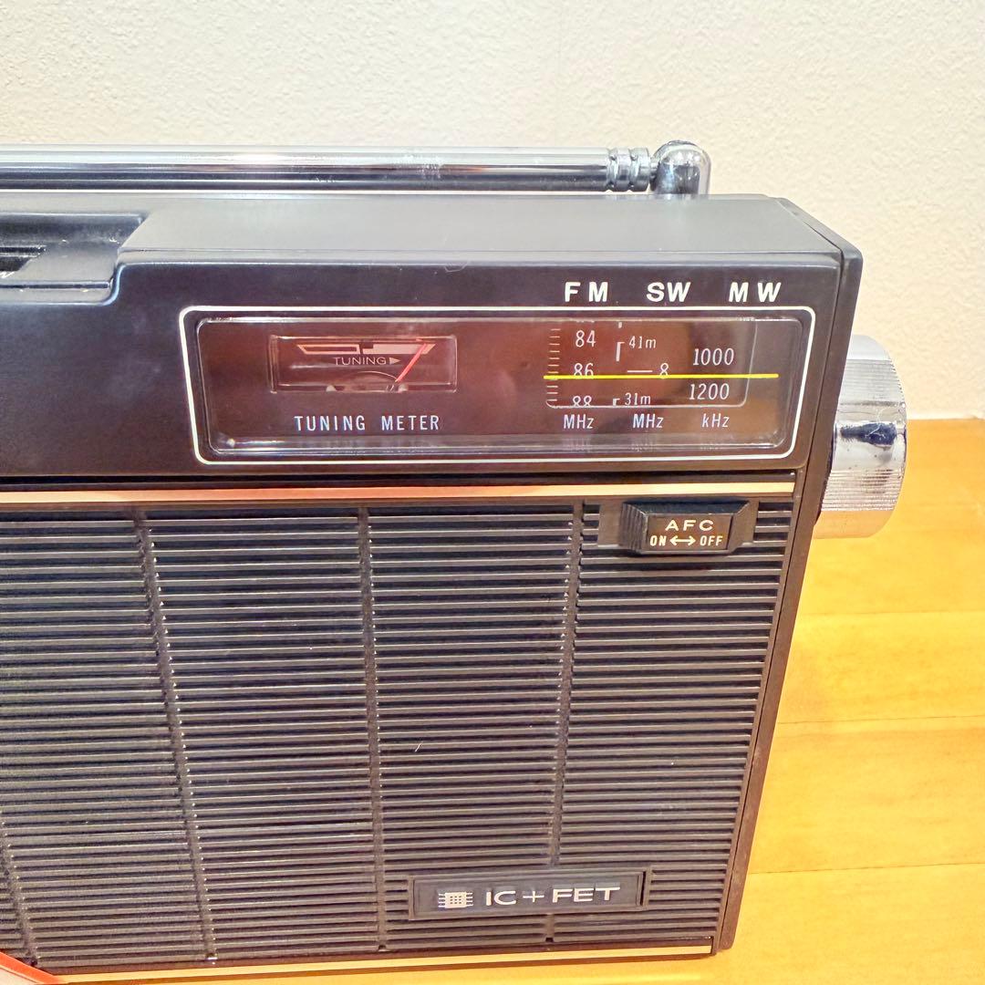 【希少未使用】SONY ICF-110Bラジオ FM/SW/MW ソニー