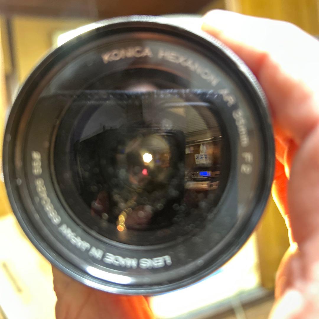 希少　KONICA HELIAR AR 35mm F2 レンズ