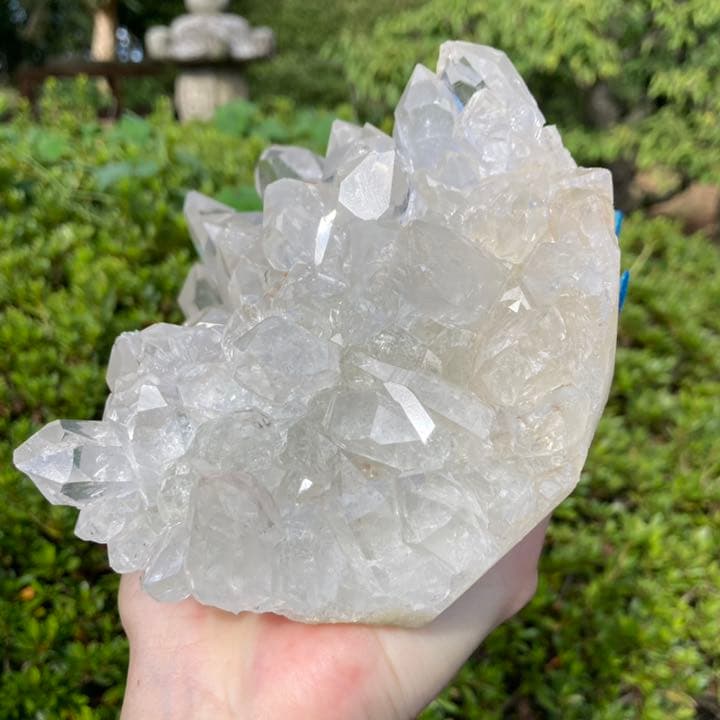 ヒマラヤ水晶 ヒマラヤクォーツ クラスター  △△△△