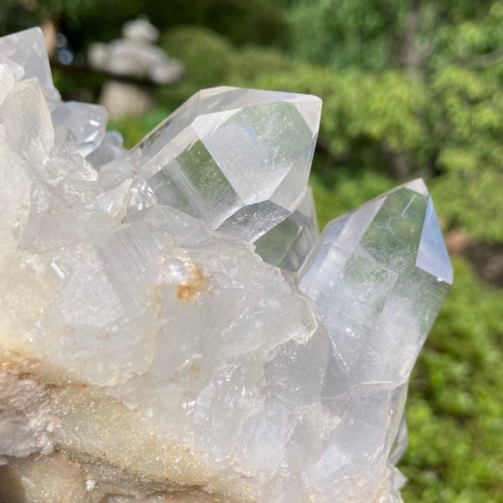 ヒマラヤ水晶 ヒマラヤクォーツ クラスター  △△△△