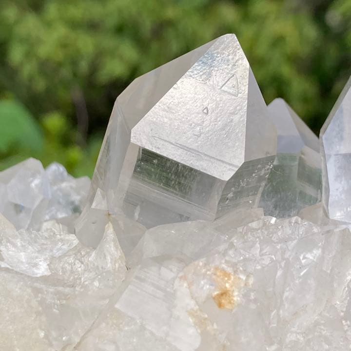 ヒマラヤ水晶 ヒマラヤクォーツ クラスター  △△△△