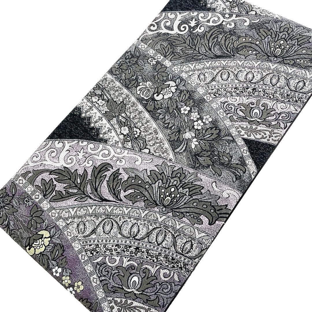 専用帯5117 ●高級 正絹 片面全通 リバーシブル 袋帯