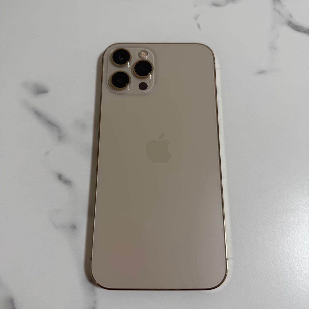 【美品 本体箱付き】iPhone 12 Pro Max ゴールド　512GB