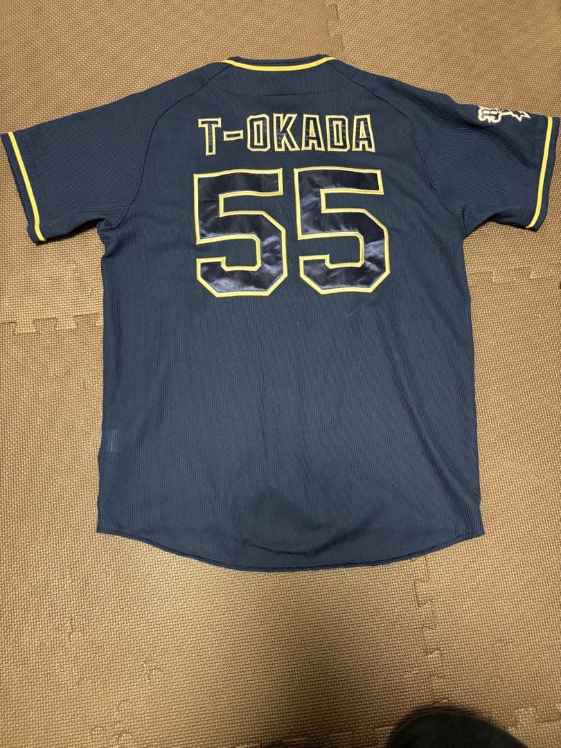 オリックス・バファローズ　T-岡田 ビジターユニフォーム