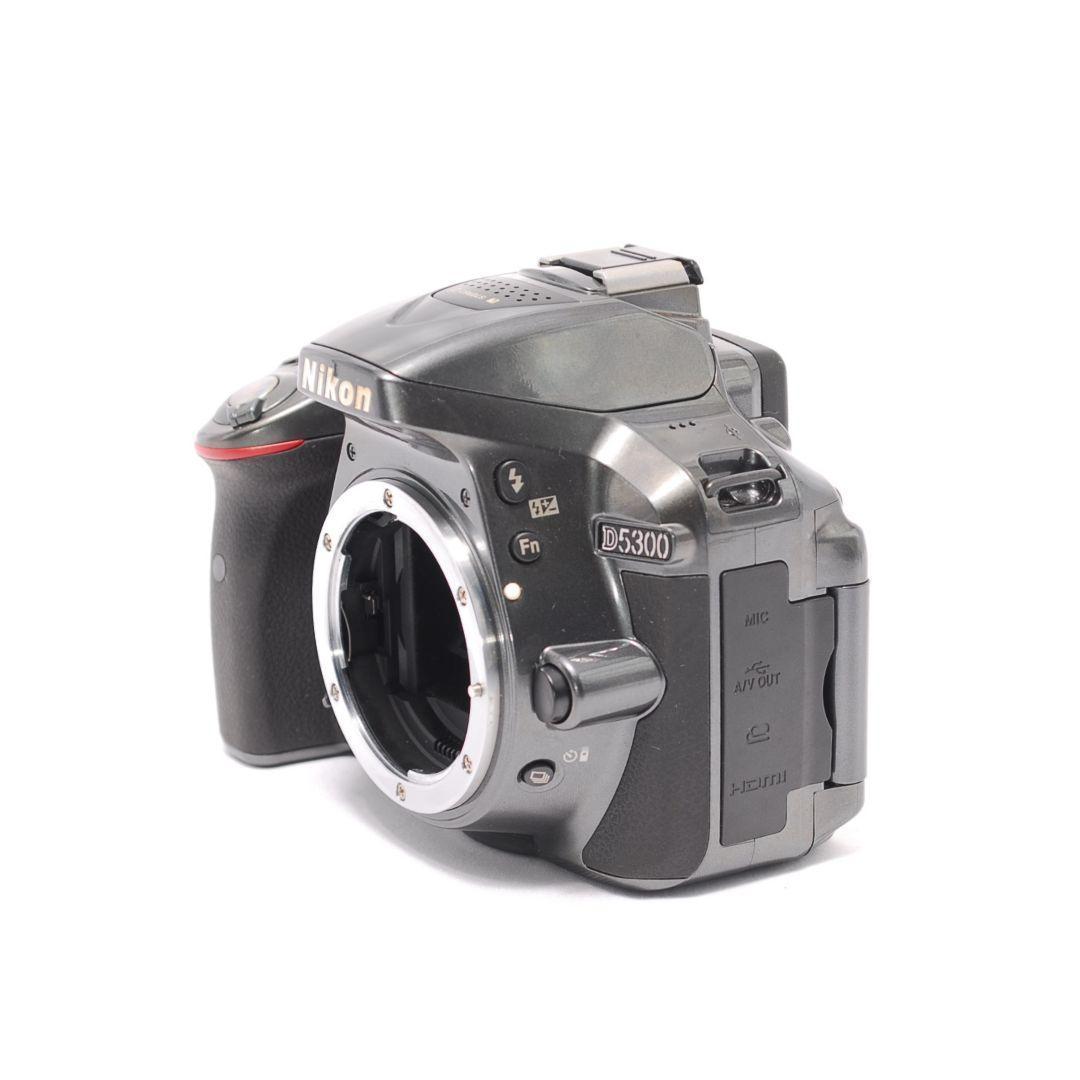 ❤即購入1000円OFF❤ Nikon D5300 シャッター46枚 グレー