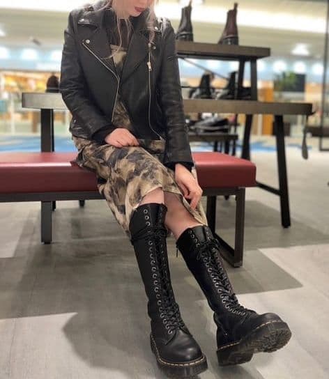 Dr.Martens 1B60BEX UK5 黒 厚底 20ホール 平手友梨奈