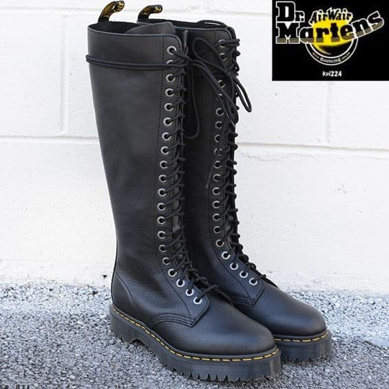 Dr.Martens 1B60BEX UK5 黒 厚底 20ホール 平手友梨奈