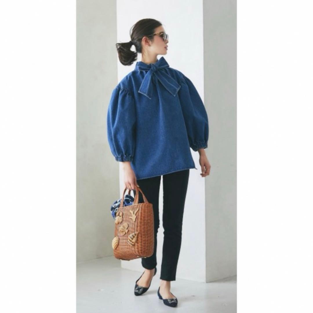 美品　セブンテン　SEVENTEN ラタンマリンバッグ　カゴバッグ　ブラウン