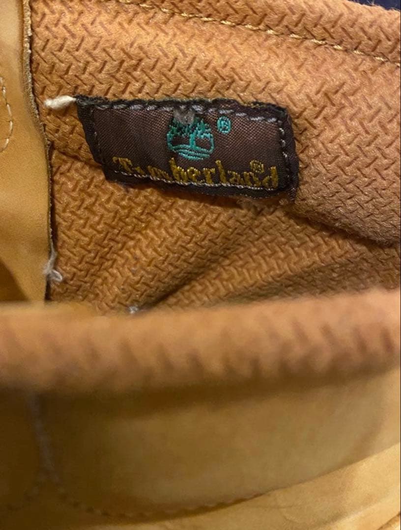 美品Timberland 10066 イエローブーツ7 25 ヌバックレザー