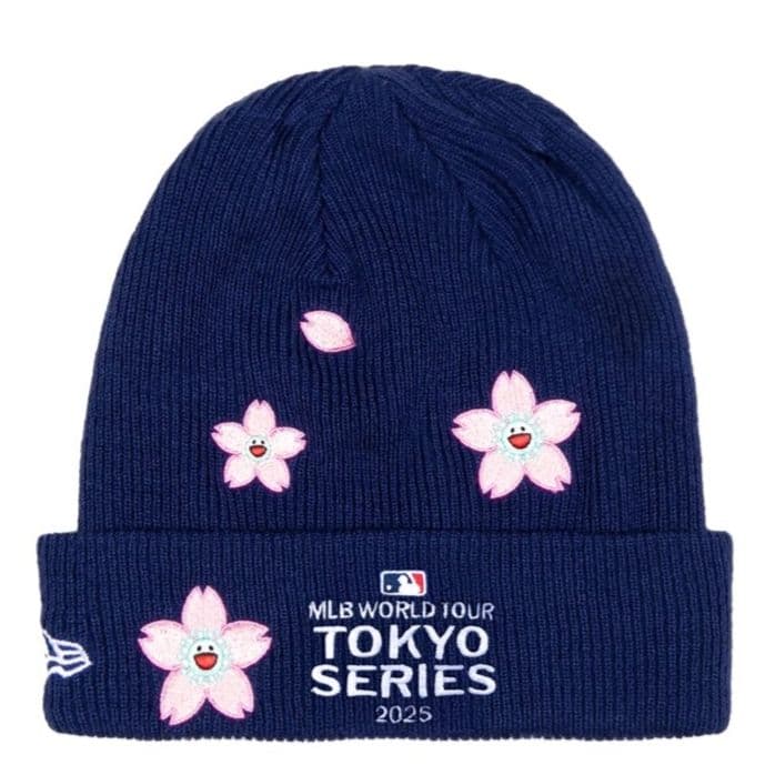 村上隆 MLB ワールドツアー 東京シリーズ 2025 ドジャース ビーニー ①