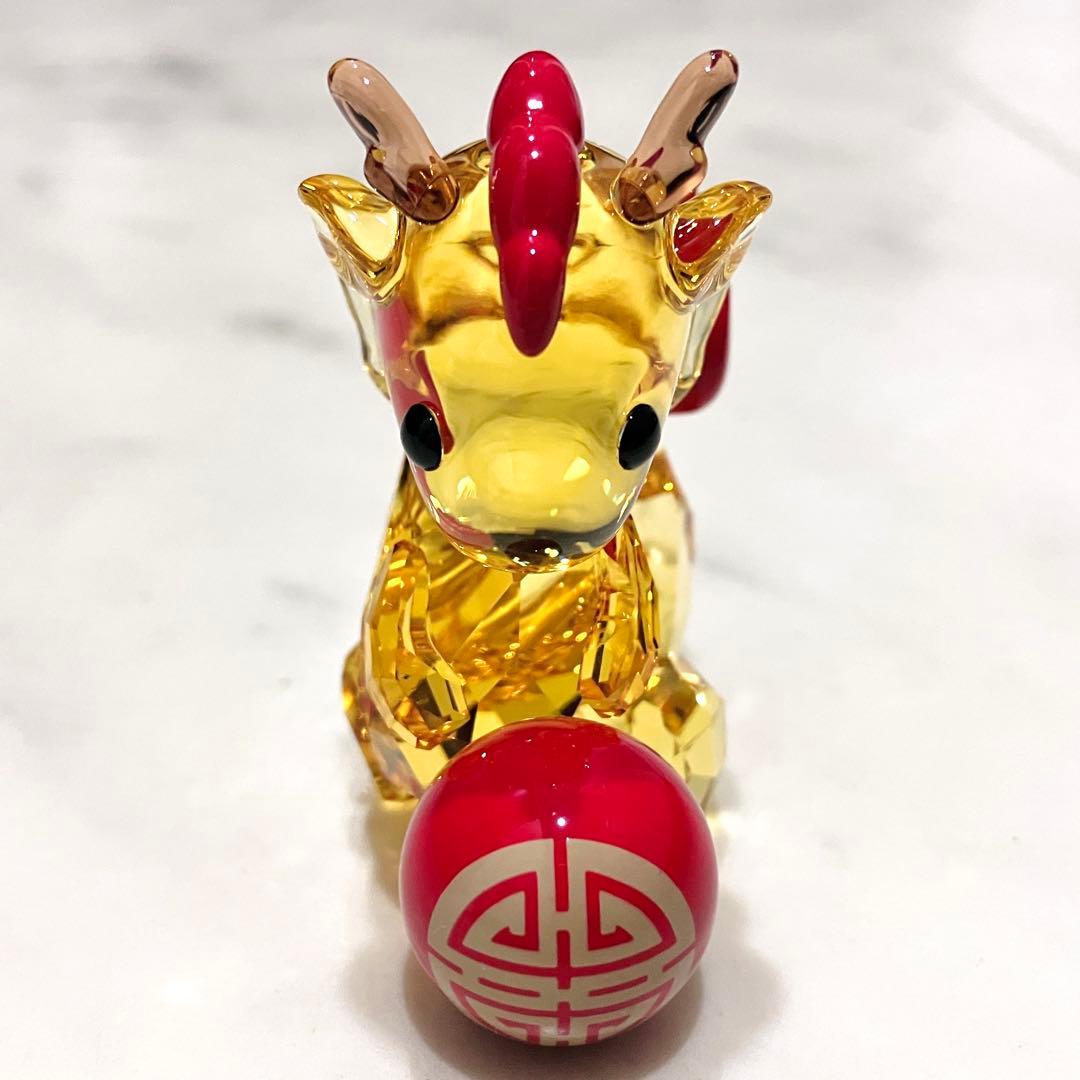 限定品 スワロフスキー アジアンシンボル 十二支 辰年 辰 竜 龍