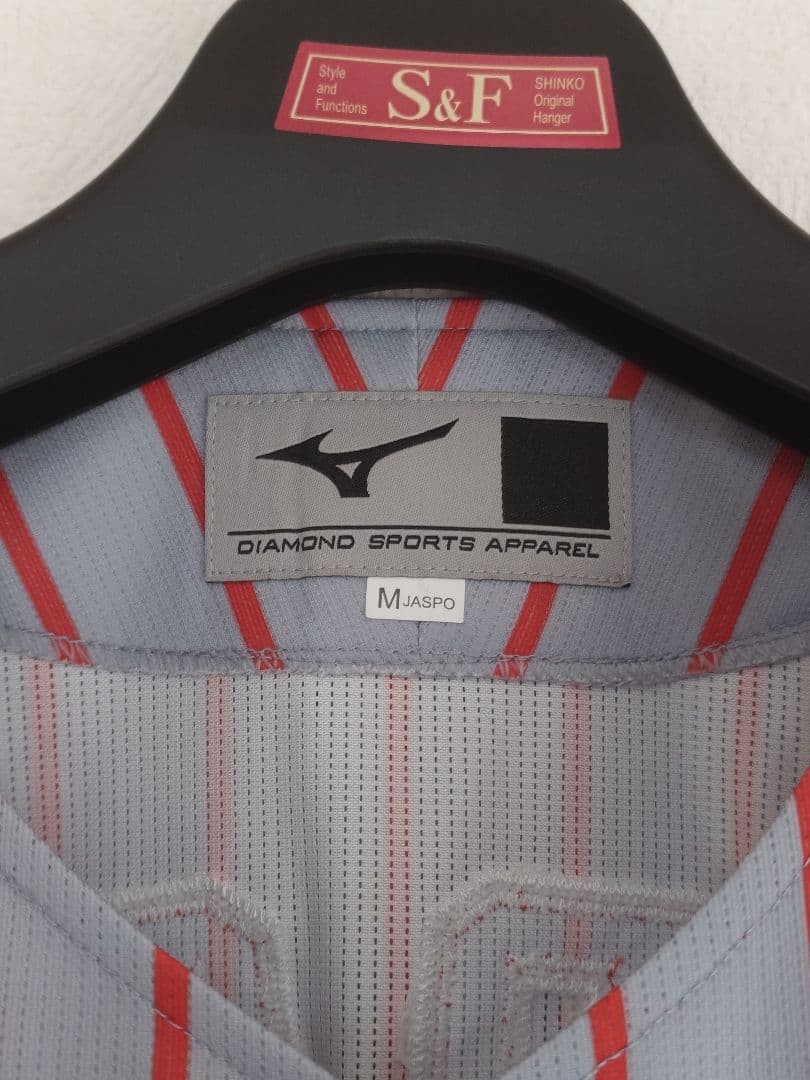 広島カープ 黒田博樹 ビジター ユニフォーム M MIZUNO グレー 灰色