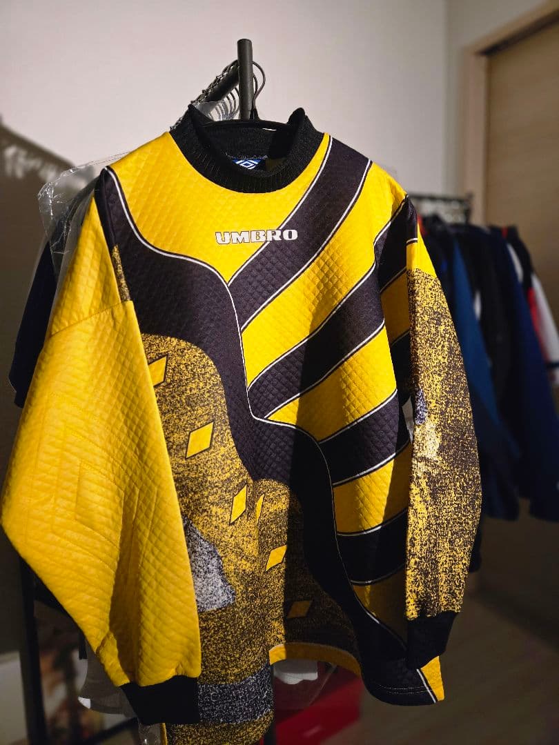 【希少】90s イングランド製 UMBRO キーパーシャツ ヴィンテージ