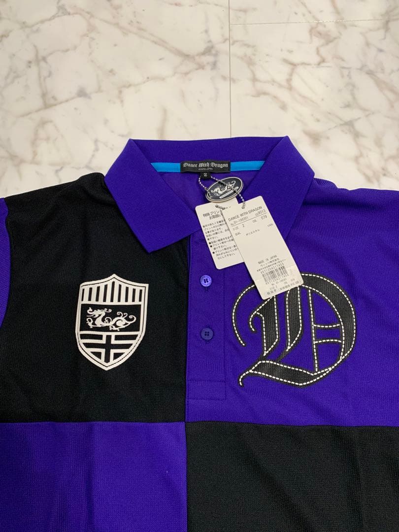 新品未使用　DWD ダンスウィズドラゴン　ポロシャツ　ゴルフ　ウェア