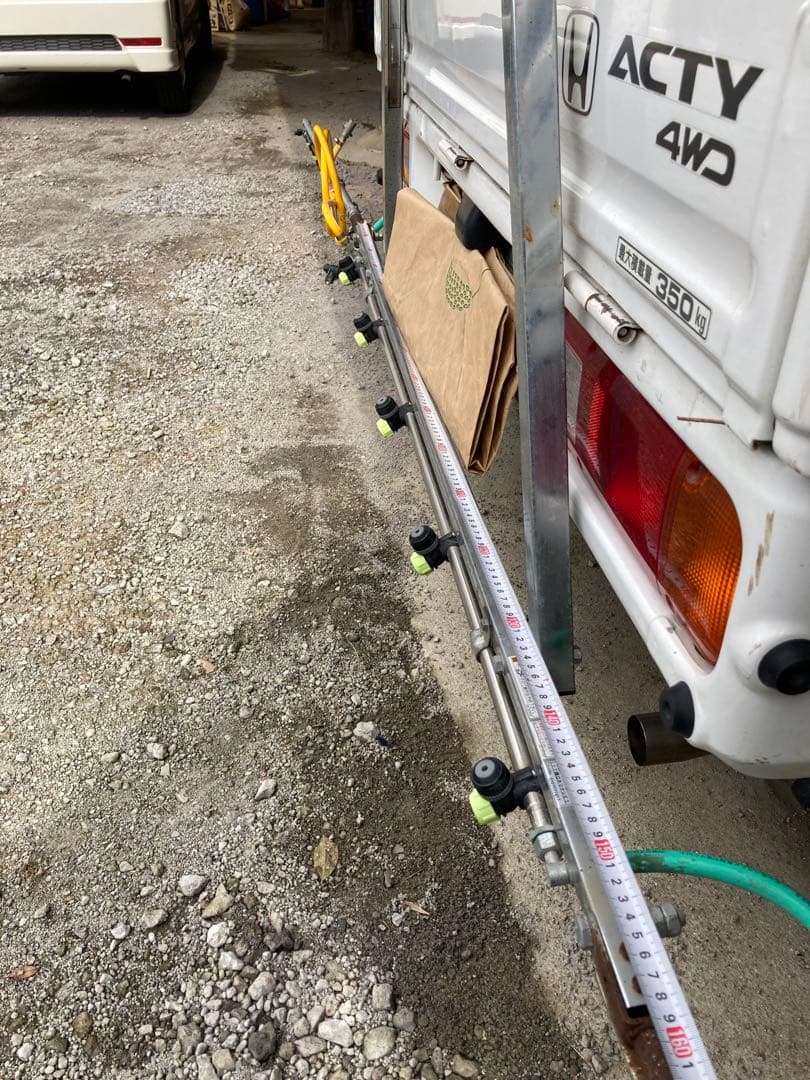 簡易ビーム　１７頭　折りたたみ散布器