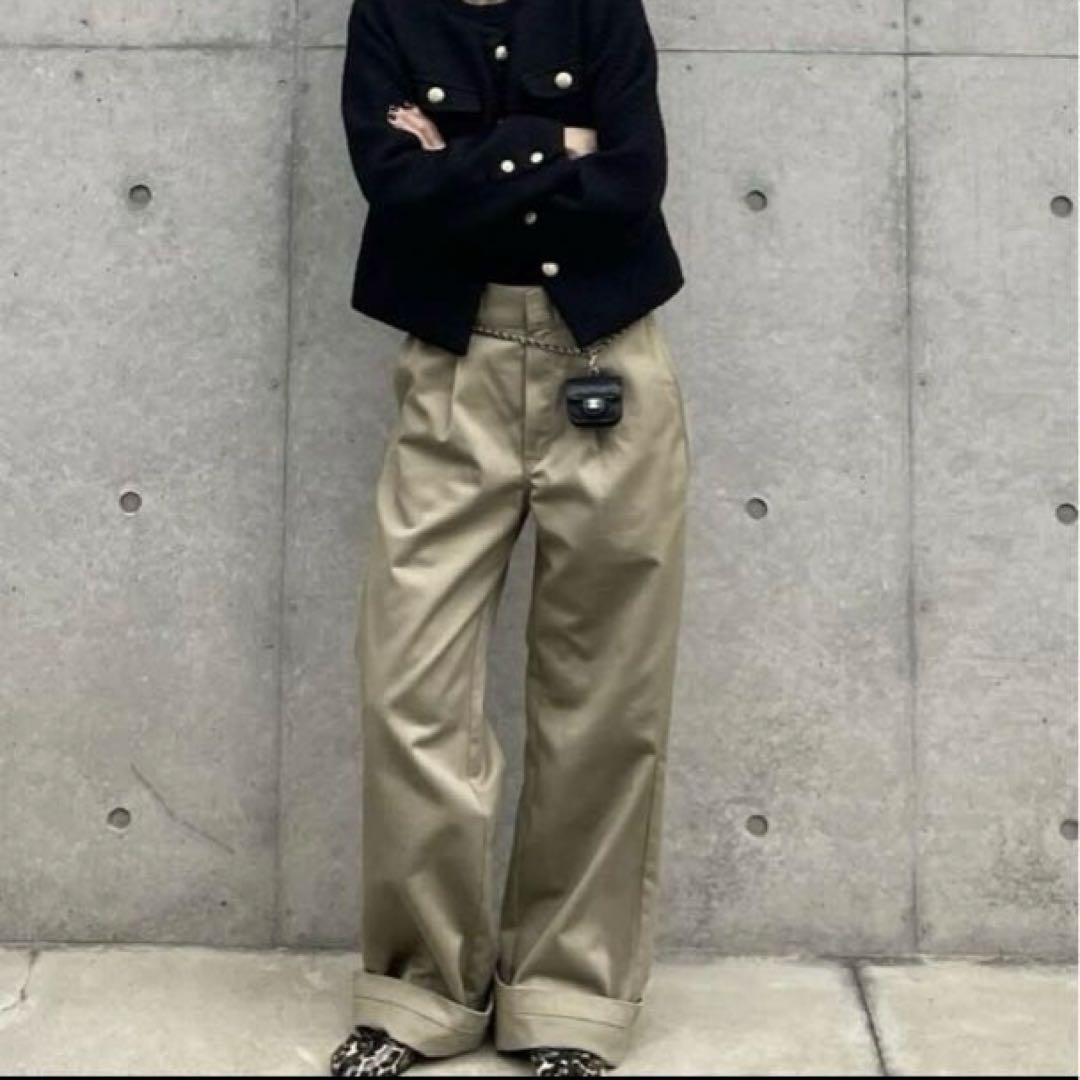 ok.soon × dickies ワイドチノ オクスン ディッキーズ パンツ