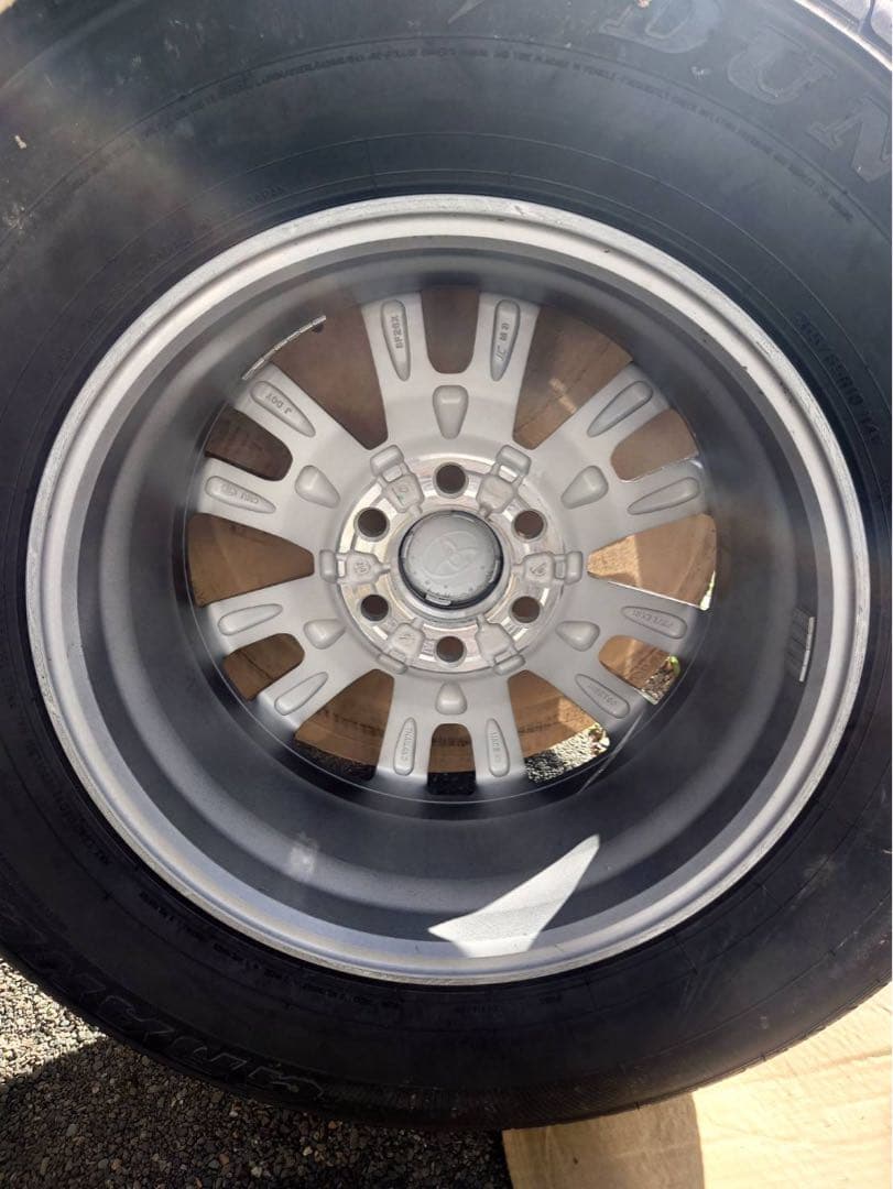 トヨタ 18インチ ホイールセット ランドクルーザー　ランクル　新品　新車外し