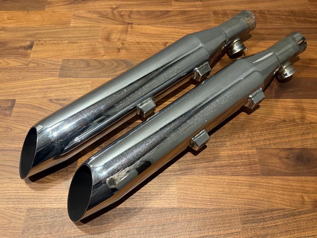 ハーレー スポーツスター バロニーカット 北米 純正 マフラー スリップオン