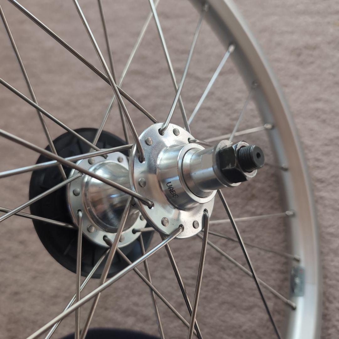 ブロンプトン自転車用アルミホイール 2速スプロケット付き