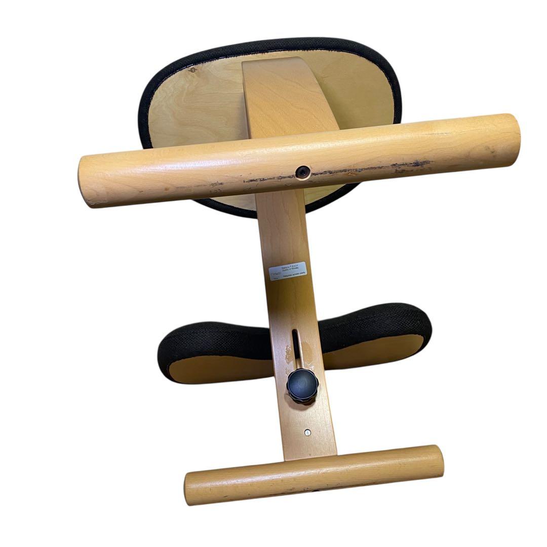 美品★バランスイージー 通常フレーム バランスチェア リボ社 腰痛対策 椅子