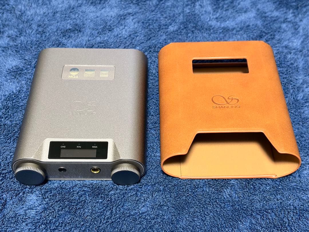 SHANLING H5 チタニウム DAC/AMP レザーケース付き
