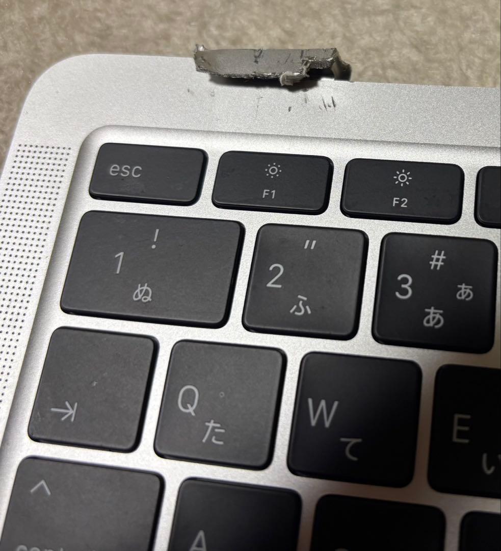 【ジャンク】MacBook Air A2337 16GB / 画面欠損 /DFU