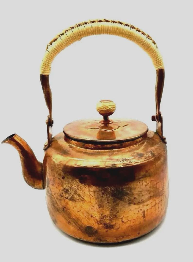 【有次　銅製　やかん】