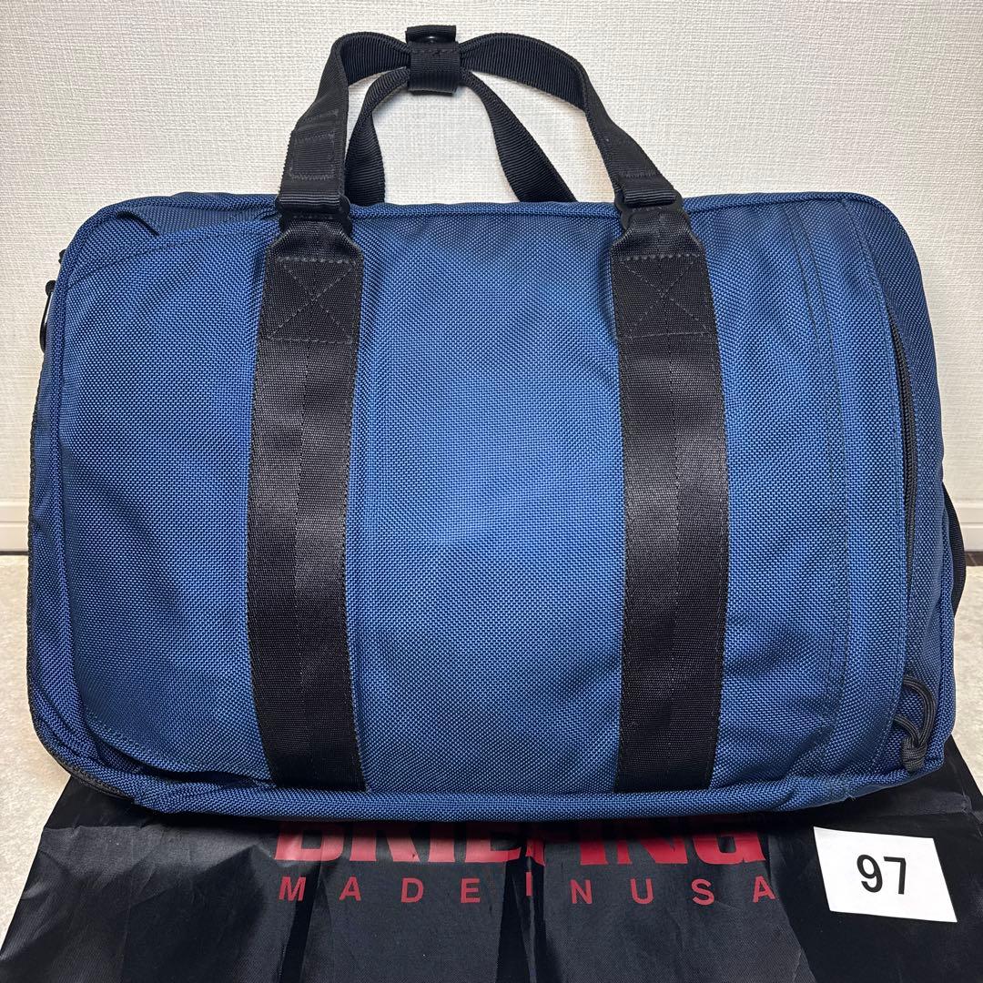 27 美品　ブリーフィング　BRIEFING ネオトリニティライナー　ネイビー