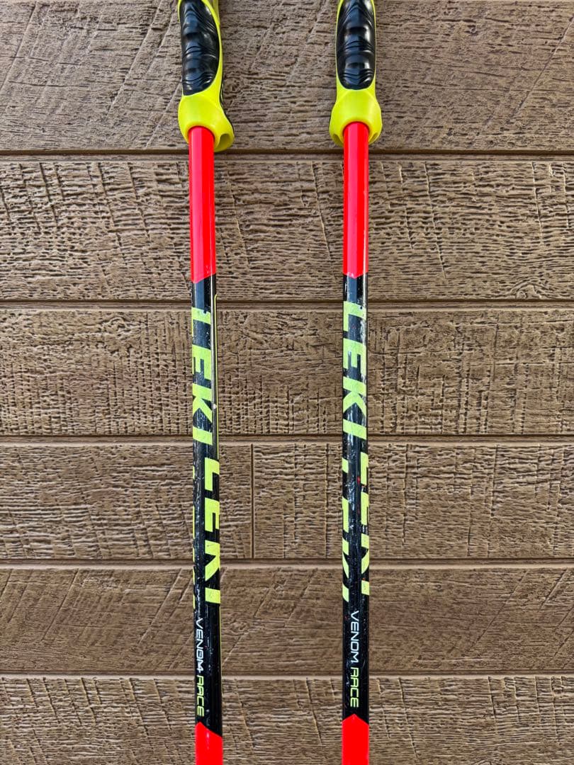 LEKI VENOM RACE スキー用ストック117cm 値下げしました