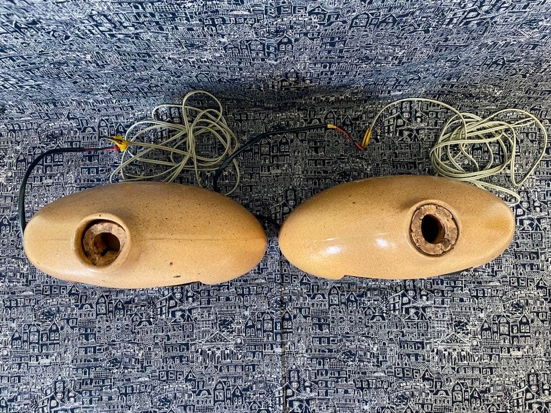 値下げしました‼️ジョーダン・ワッツ　陶器スピーカー フラゴン　ペア