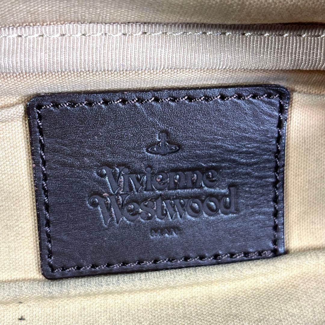 ヴィヴィアンウエストウッド ウエストバッグ/ボディバッグ キャンバス オーブ