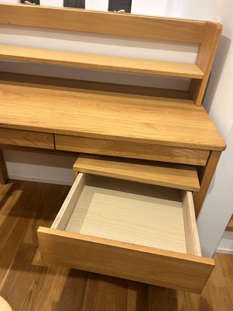無印良品　オーク　デスク　 【引き取り限定（相模原市）】