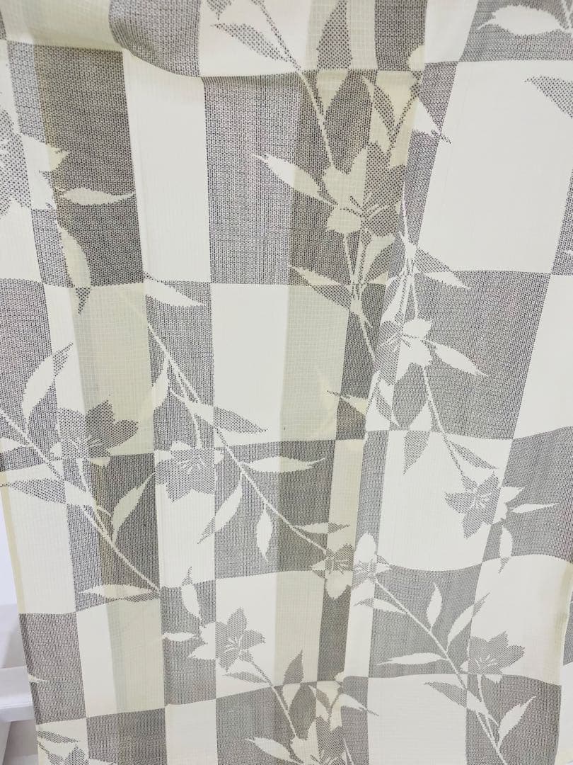 綿紅梅ゆかた　コシノジュンコ　お仕立て上がり（手縫い仕立て）