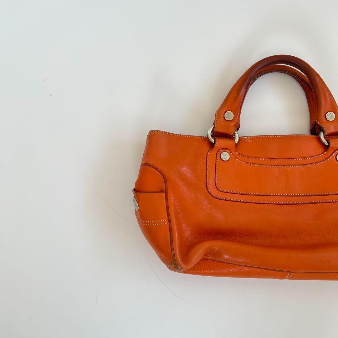 バッグ CELINE TRIOMPHE LEATHER BOOGIE HAND BAG