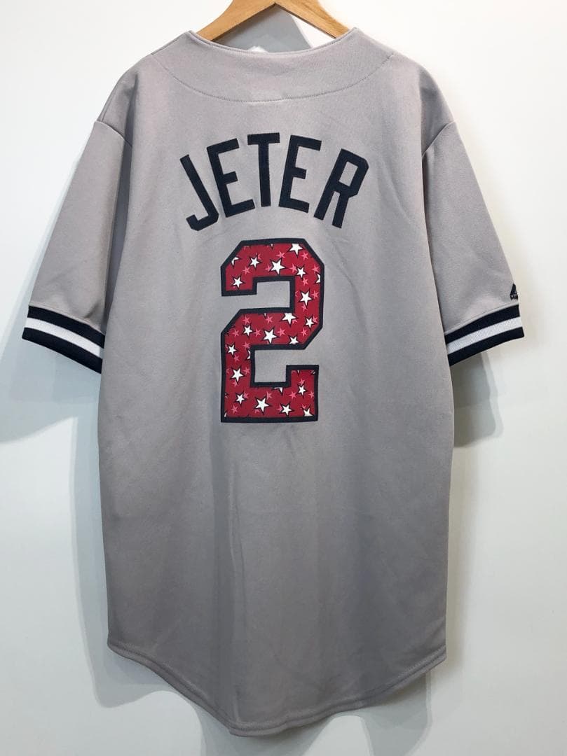 【新品】USA製 Majestic ヤンキース デレク・ジーター #2