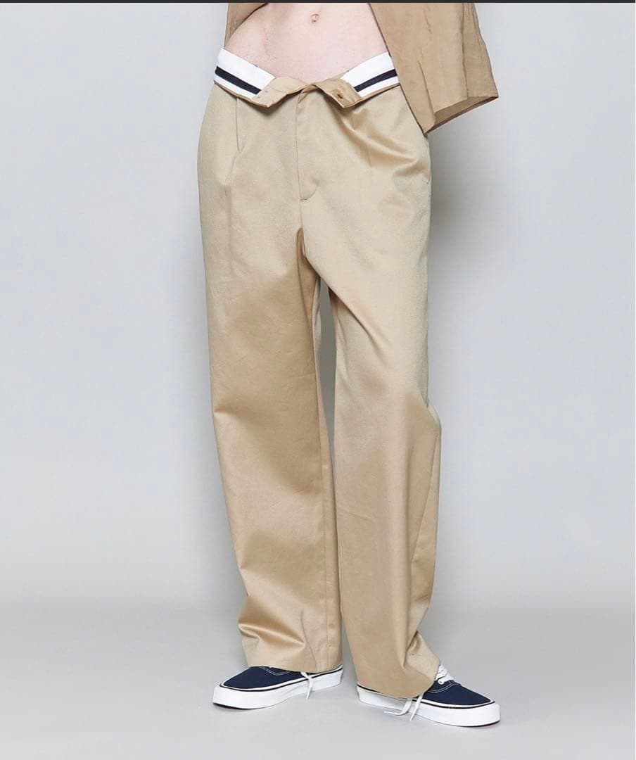 ＜6(ROKU)＞コットン チノ パンツ 34