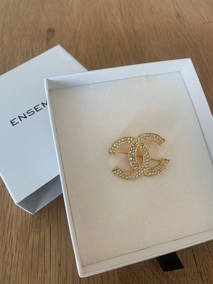 ヴィンテージシャネル　ブローチ