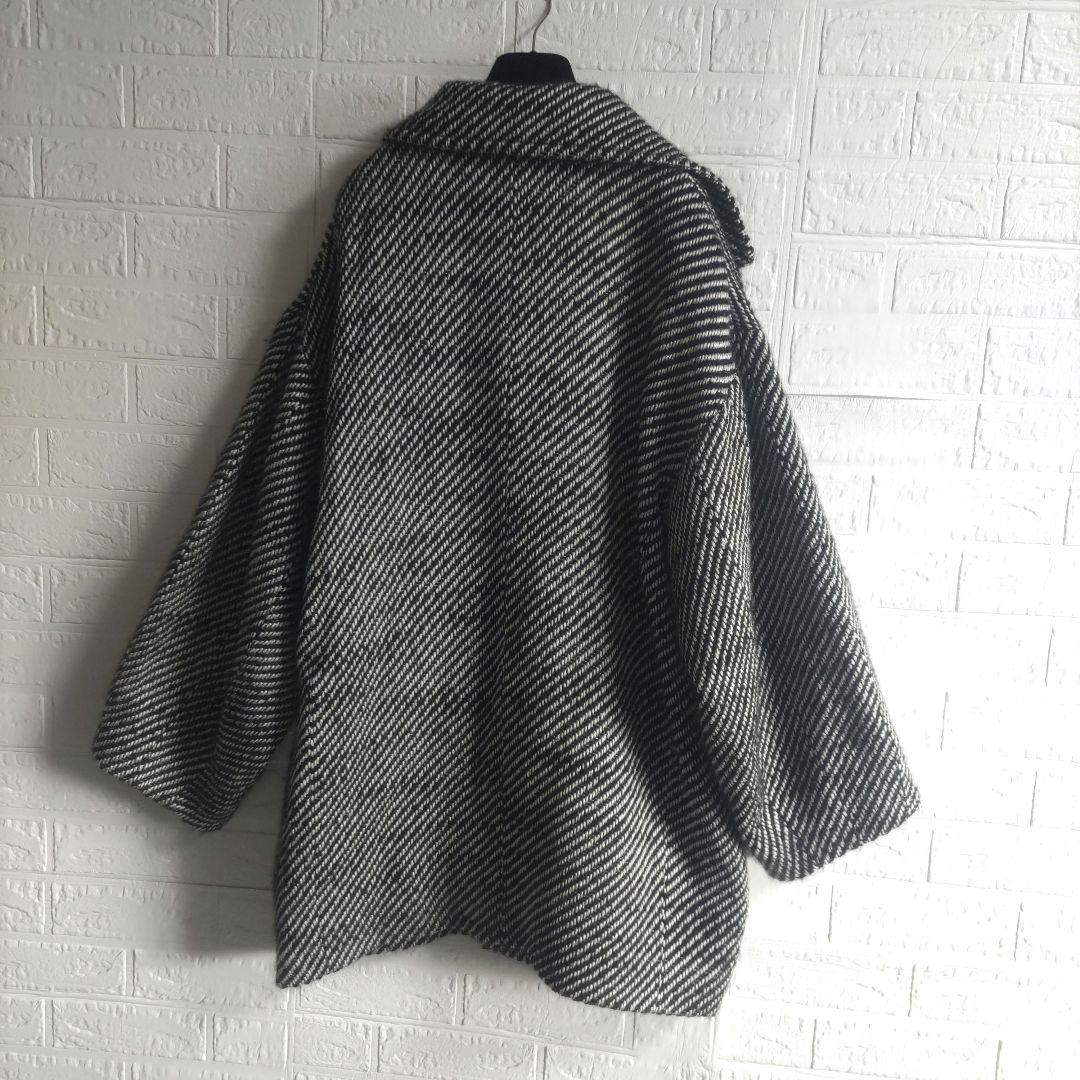 mici ミチ　2024 ツイードミドルコート 　ローズバッド　オーバーサイズ