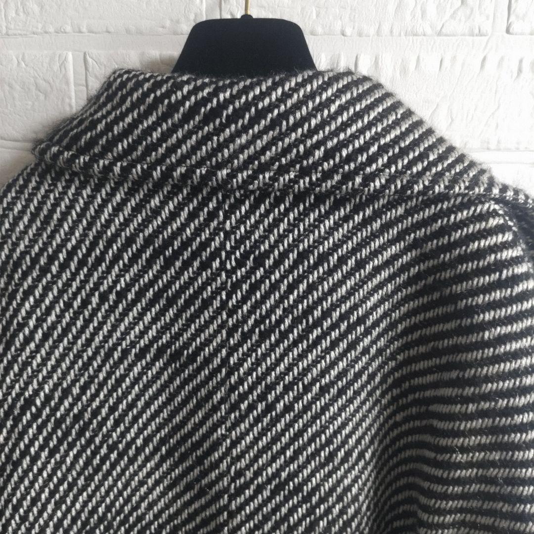 mici ミチ　2024 ツイードミドルコート 　ローズバッド　オーバーサイズ