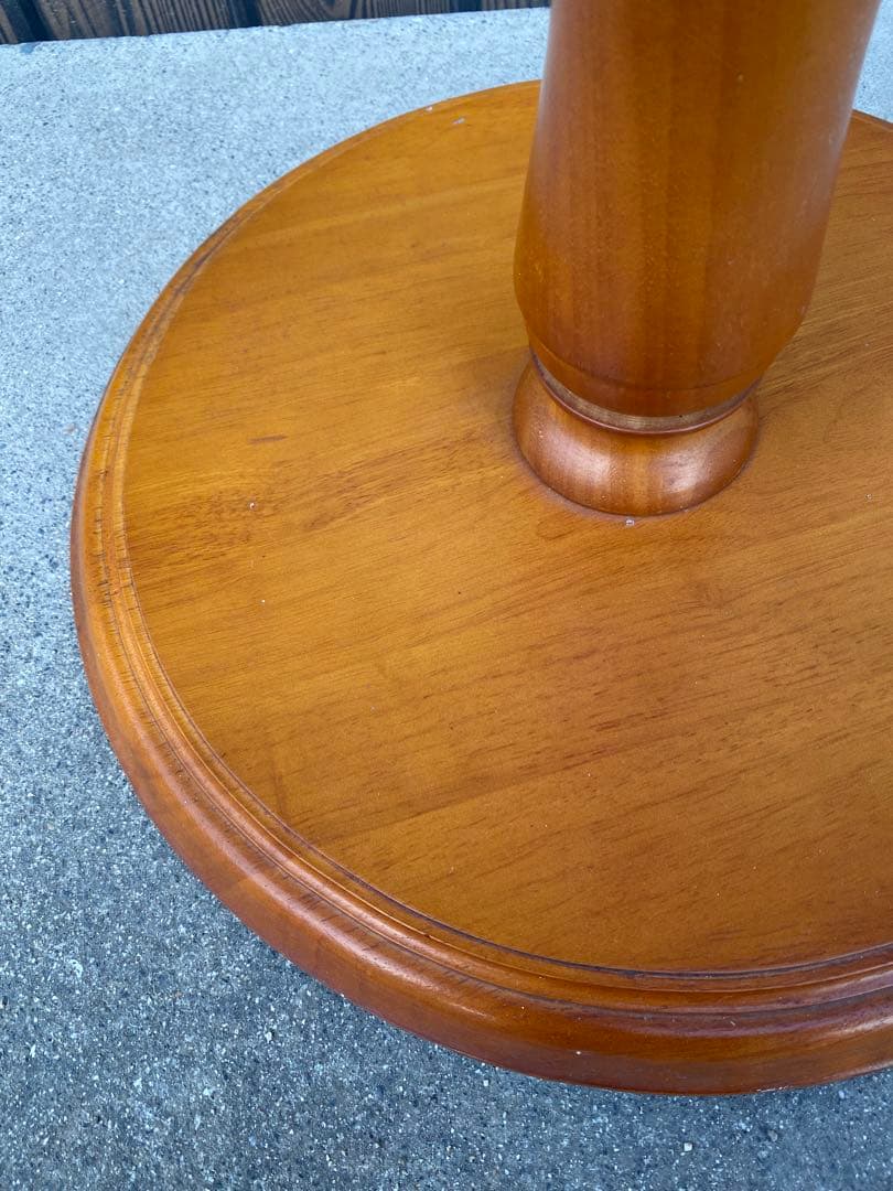 木製コートラック　ポールハンガー