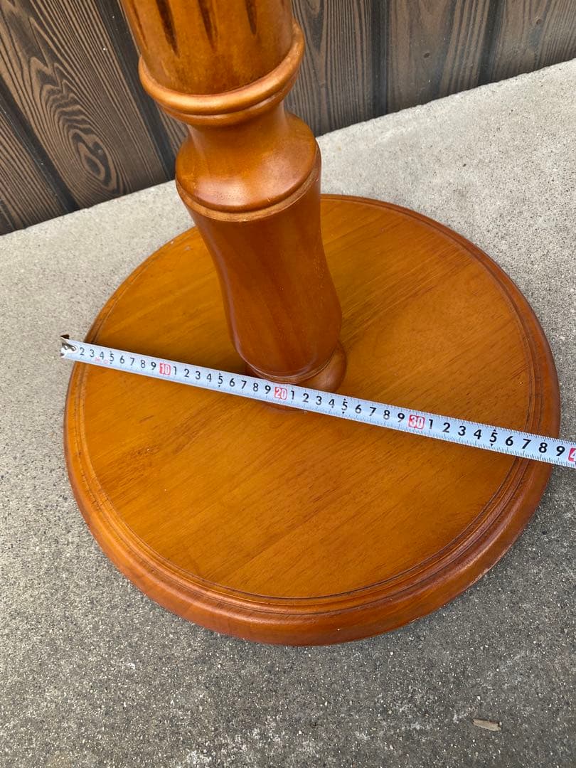 木製コートラック　ポールハンガー