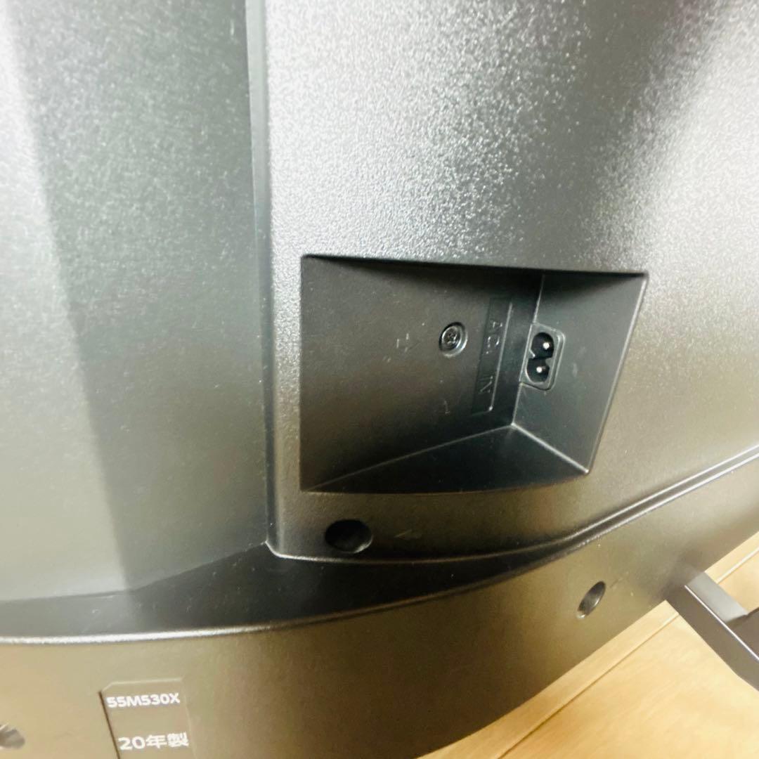【美品】2020年製 TOSHIBA 4K REGZA 55M530X