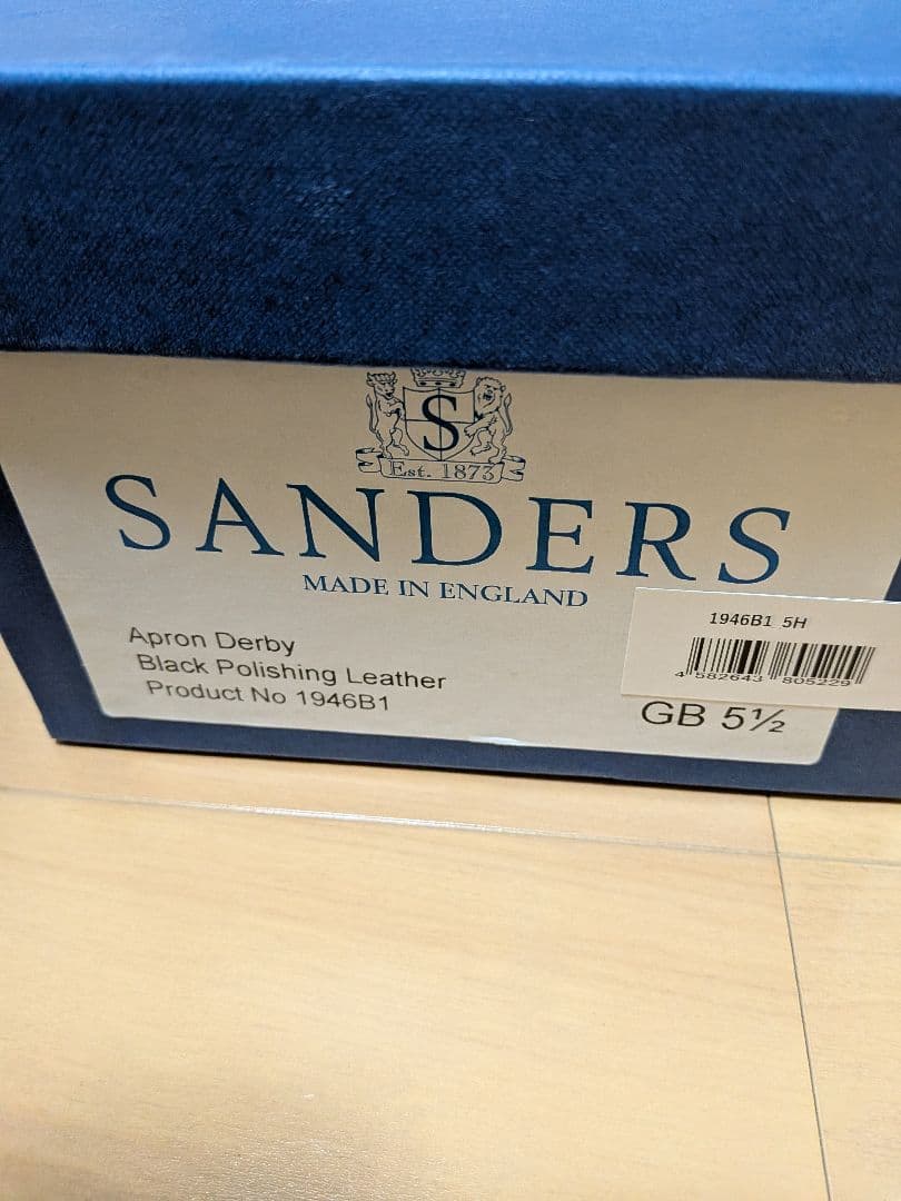 SANDERS サンダース 1946B1 B.G.S. APRON DERBY