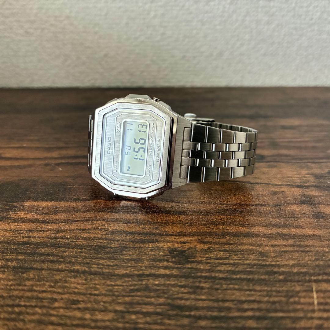 CASIO プレミアムシリーズ A1000A-7JF シルバー