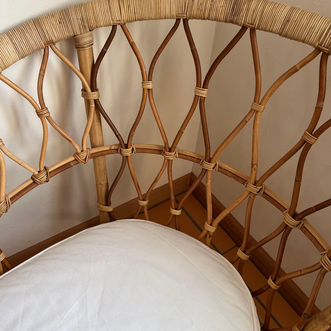 IKEA STOCKHOLM ラタン　籐　ソファ