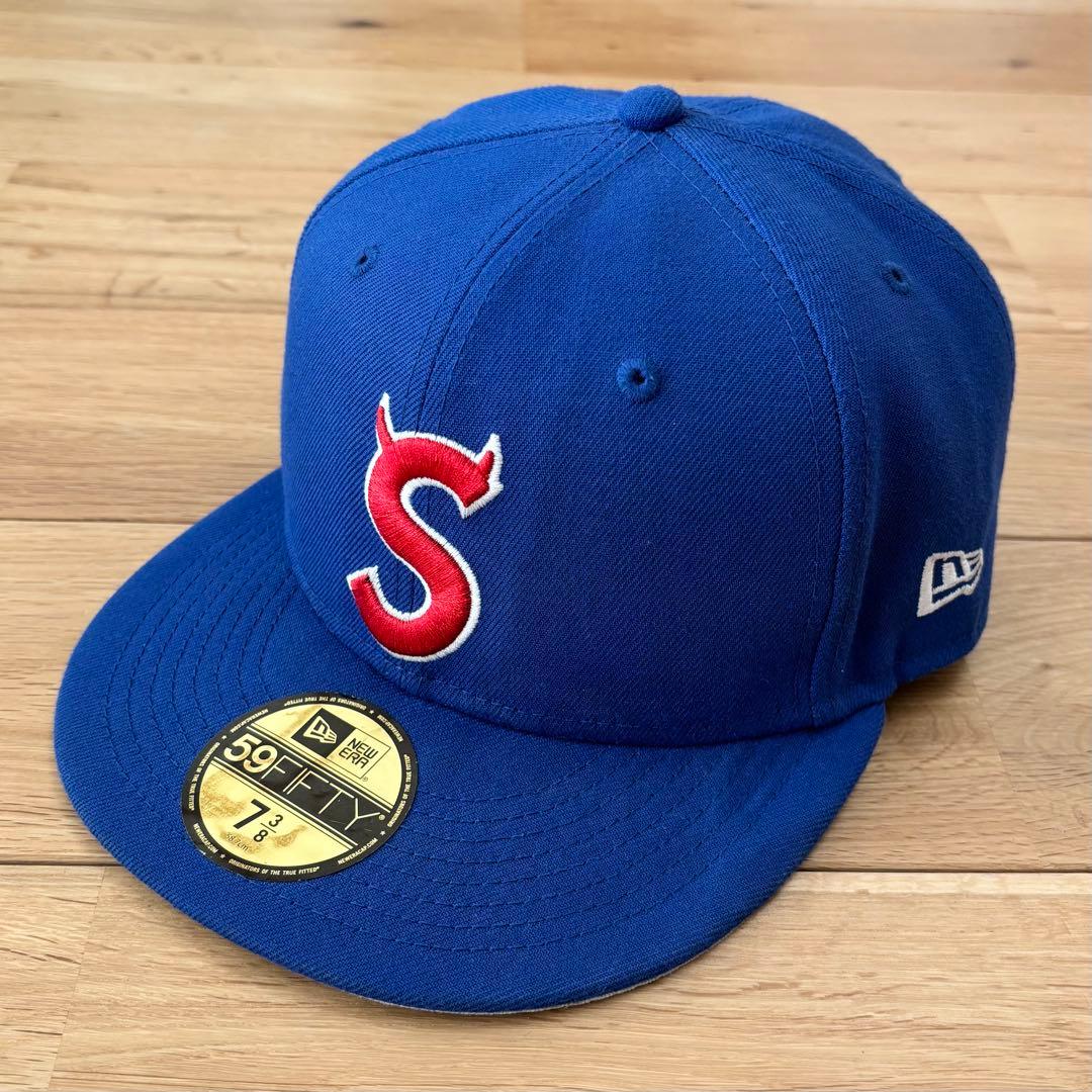 【希少】Supreme S Logo New Era ツノ デビル ニューエラ
