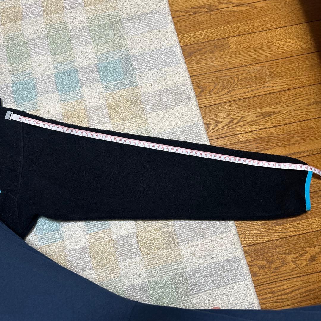 Patagonia プルオーバーフリース 黒/青