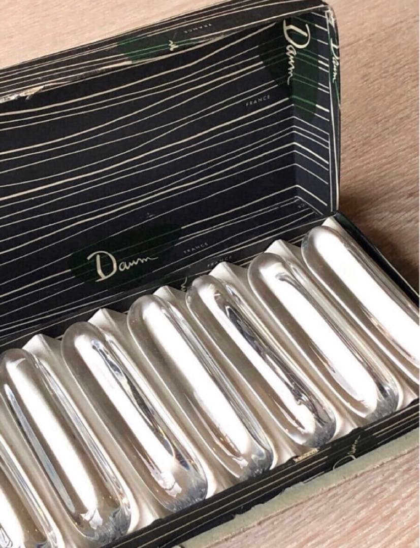 か*う様 希少DAUM ドーム　カトラリーレスト ナイフレスト 11本(バカラ好