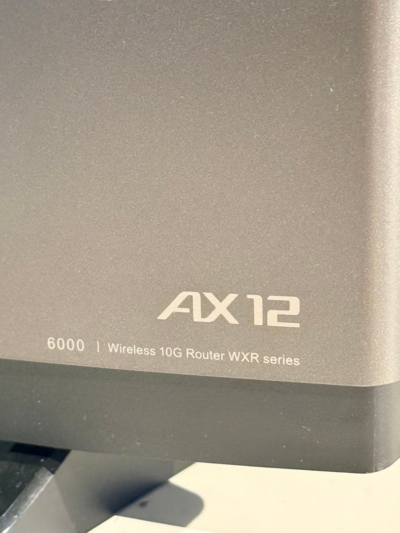のり　BUFFALO WXR-6000AX12S Wi-Fi6 AX12